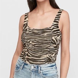 Express Zebra tanktop